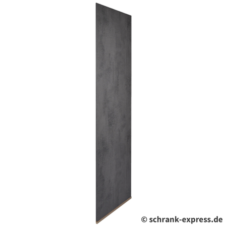 Abschlusswange fr Highboard nobilia elements HWA16, Standardtiefe 58,3 cm, 198 Eiche Sierra