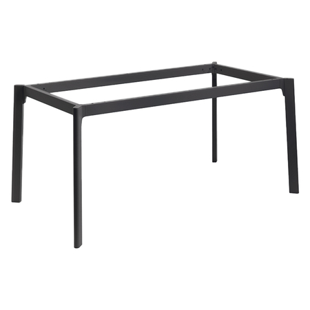 Tisch-Set: Tischgestell schwarz Nobilia Otello ATGOS | inkl. Tischplatte | versch. Gren & Dekore