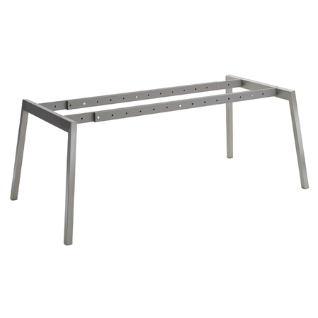 Tisch-Set: Tischgestell Edelstahl Nobilia ATGT-E | Lnge verstellbar | inkl. Tischplatte | versch. Dekore