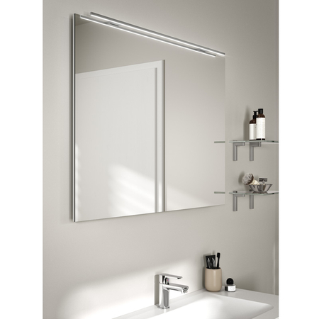 Spiegel nobilia SPL-FAC mit seitlicher Facette, 576/720 mm hoch, 140x58 cm