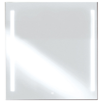 Spiegel nobilia SPLV mit vertikalem LED-Lichtfenster, 850 mm hoch, 60x85 cm