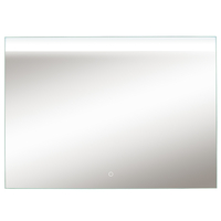 Spiegel nobilia DEVA TOUCH mit LED-Beleuchtung, 720 mm hoch, 60x72 cm